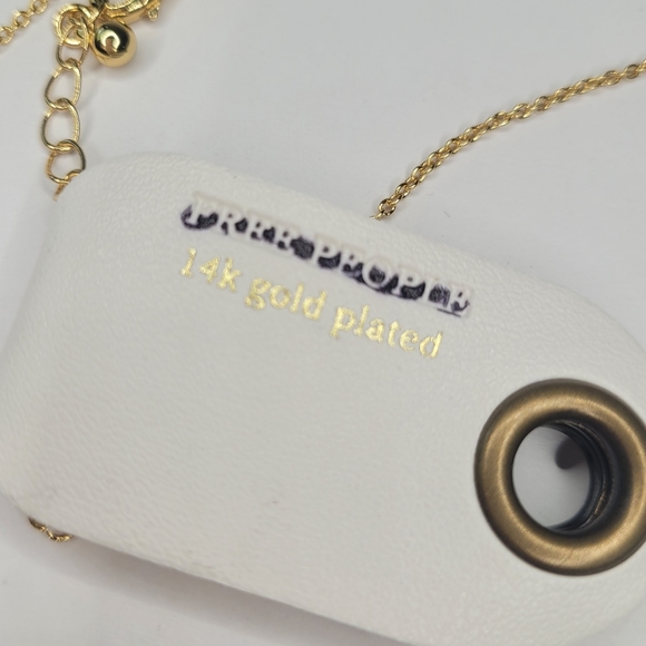 NWT Free People Gold Plated Orbit Multicolored Stones Necklace - Picture 8 of 8